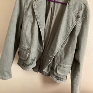 Jean Textil Olive light Jacket